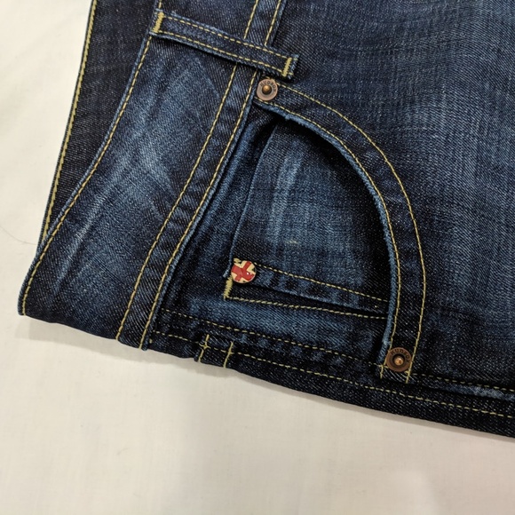 Hudson Jeans Women's Boot Cut in Dark Blue - Picture 6 of 7